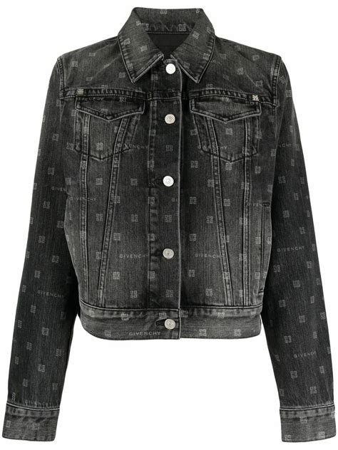 givenchy denim jacket womens|givenchy jeans women.